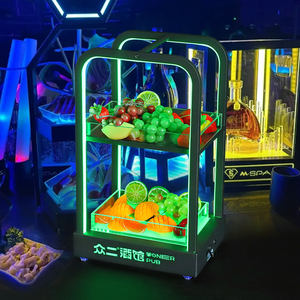 Bar personnalisé discothèque fête nouveautés fournitures plateau à fruits lumineux support LED créatif collations assiette plateau de service - Product Image 3