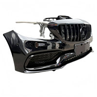 AMG pour Mercedes Benz Classe C W205 Facelift 2019-2021 C200 C300 C43 C63 Berline Break Capot Pare-chocs Calandre Phares LED