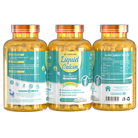 Capsules de calcium liquide en gélules molles : Soutient la maintenance structurelle fondamentale du cadre corporel – Disponible