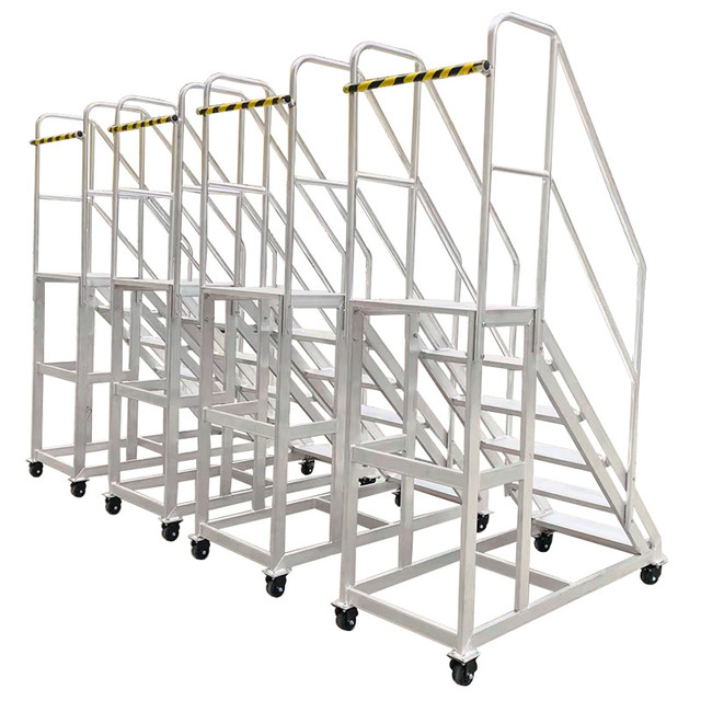 Outdoors Folding Extension Ladder Aluminum Stairs Step Leader Three Fold Long Ladder Multi Functional Stairs Three Fold Ladder