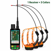 Collier de suivi GPS 4G VHF pour chien de chasse et récepteur portable avec audio en direct, unités individuelles et kits 1 à 6