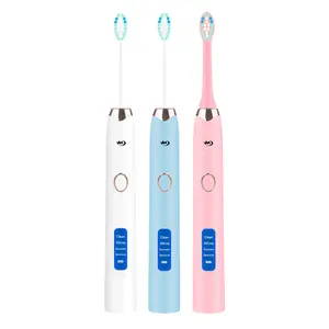 2023 Oral Health Care Electronics Tooth Brush Waterproof Charging Intelligence Timer Sonic Electric Toothbrush For Home Use