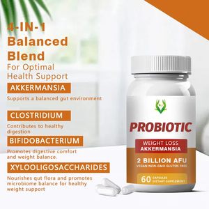 Capsules prébiotiques et probiotiques GLP-1 à vente chaude, 2 milliards d'UFC avec Akkermansia Muciniphila, soutient la santé digestive, pilules GLP-1 - Product Image 4