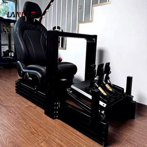 Simulador de carreras Cabina Soporte para <span class=keywords><strong>volante</strong></span> <span class=keywords><strong>con</strong></span> asiento <span class=keywords><strong>Silla</strong></span> para juegos Sim Racing Cabina para T248X TX Xbox <span class=keywords><strong>PS4</strong></span> PS5 Accesorios para PC - Product Image 1