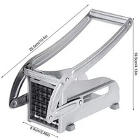 Roestvrijstalen Aardappelsnijder Patat Slicer Aardappelchips Maker Friet Snijmachine Snijmachine Snijmachine Snijmachine Perfect