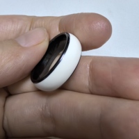 Nouveau produit pour porte ouverte RFID Smart Chip Ring NFC Ceramic Payment Ring