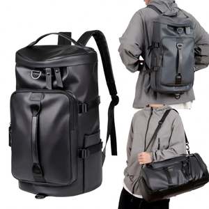 Custom Logo New Fashion Men's <b>Backpack</b> 3 In1 Minimalist Duffle Bag Waterproof Outdoor Sport Gym Travel Bag <b>With</b> Shoe <b>Compartment</b> - Product Image 5