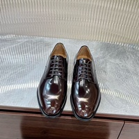 Nouvelles chaussures habillées en cuir respirantes pour hommes, grandes tailles, idéales pour les occasions professionnelles et décontractées