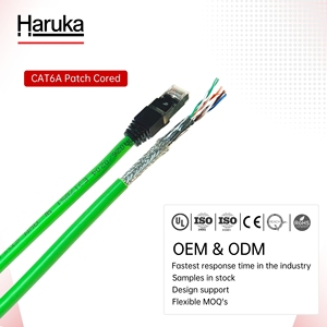 Vente chaude catégorie 6A Rj45 Ethernet réseau cordon de raccordement bon <span class=keywords><strong>prix</strong></span> 1M 2M 3M 5M 10M 20M câbles de Communication - Product Image 2