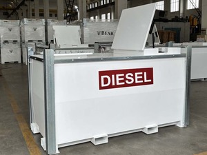 Réservoir de carburant portable SUMAC de 500 gallons en acier au carbone, 1000 <span class=keywords><strong>litres</strong></span>, 2000 <span class=keywords><strong>litres</strong></span>, de haute qualité, avec pompe pour la distribution d'essence et de diesel - Product Image 2