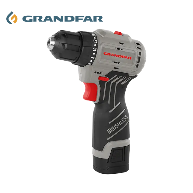 GRANDFAR GSR small portable variable speed double speed rechargeable lithiumbattery electric drill cordless electric drill