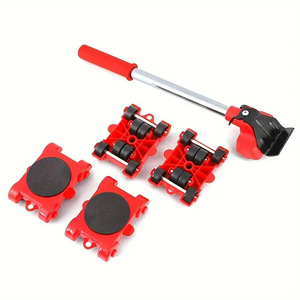 ชุดเครื่องมือในครัวเรือนฐานรอกจัดการวัตถุหนัก5ชิ้นงาน OEM ออกแบบได้เอง - Product Image 3