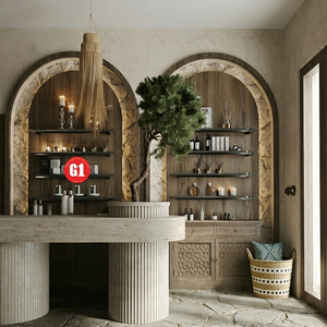 Luxury Fragrance Boutique Interior Fit-out Bespoke Perfume Display Cabinet Glass Showcase LED Lighting Eco-Friendly D2P Solution - Product Image 1