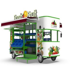 Customizable Fully Equipped Mobile Kitchen Food Trailers, Snack Vending Mobile Food Cart For Street Food Business - Product Image 1