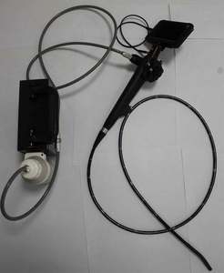 Veterinária fibra flexível endoscópio vídeo faringoscópio para gato cão gado cavalo - Product Image 3