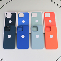 Coque Téléphone Officielle Originale avec Logo en Silicone Liquide Magnétique pour iPhone 16 15 14 13 Pro Max