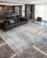 Tapis moderne de luxe pour la décoration de la maison, tapis minimaliste pour chambre à coucher et salon, tapis en polyester pour salon