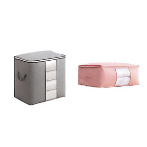 Gran capacidad de tela Oxford marco de acero impermeable, cajas de almacenamiento de tela Oxford plegables bolsas organizadoras de almacenamiento/ - Product Image 5