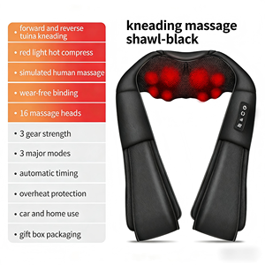 Shiatsu Bestes Nacken- und Schultermassagegerät mit Vibration und Wärmefunktion Nacken- und Schulterentspanner für Frauen - Product Image 3