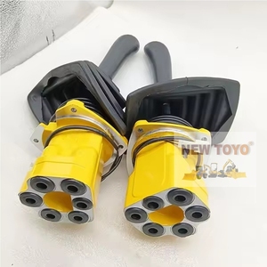 SK210LC-8 джойстик для экскаватора, управление в сборе, пилотный джойстик, клапан YN30V00111F1 для экскаватора SK210, детали строительной техники - Product Image 5