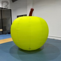 Pomme Géante Gonflable LED de 2m pour Extérieur, Publicité Personnalisée sur le Thème des Fruits avec Logo, Idéale pour l'Ouverture de Magasin, la Promotion Agricole et les Scènes