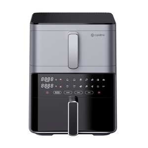Friteuse à air numérique intelligente 11L à double compartiment supérieur et inférieur, sans BPA, en acier inoxydable, pour cuisson rapide et contrôle intelligent - Product Image 4