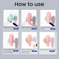 OEM ODM Gel transparent 3D effet araignée élastique pour nail art, application au pinceau, compatible avec la poudre chromée pour la sculpture de lignes