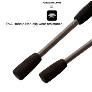 Caña de pescar en el mar 2 secciones Super Light Fibra de vidrio Spinning/Casting caña de pescar - Product Image 3
