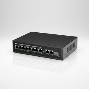 สวิตช์อีเธอร์เน็ตกิกะบิต11พอร์ต8 POE 2 Uplink 1 SFP 120W พอร์ตออปติคอลที่ไม่มีการจัดการ AC100-240V พอร์ตที่ใช้งานอยู่ POE VLAN รองรับ22Gbps - Product Image 3