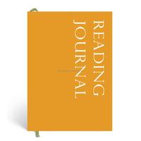 Conception de taille personnalisée Impression Livre cartonné Curated Club Invite Lecture quotidienne Tracker Journal