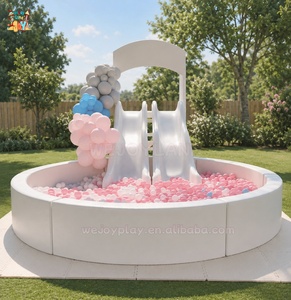 <span class=keywords><strong>Piscina</strong></span> <span class=keywords><strong>de</strong></span> <span class=keywords><strong>Bolas</strong></span> Transparente Rectangular <span class=keywords><strong>de</strong></span> 8*10 con Tobogán para Niños, <span class=keywords><strong>de</strong></span> Colores Personalizados, para Juegos en Interiores y Exteriores, Equipo <span class=keywords><strong>de</strong></span> Juego Suave - Product Image 4