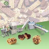 Biscuit Noix Nutrition Traitement Chocolat Granola Formant Date Ligne De Production Mesin Coupe Snack Bar