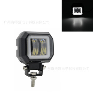 Qideguan 20W Square <b>Led</b> <b>Work</b> <b>Light</b> 3000Lm 12V For Car Motorcycle Modification - Product Image 4