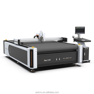 Cortadora de Cama Plana CNC AOL 1625 con Cuchilla Circular para Tela No Tejida, Alfombras, <span class=keywords><strong>Cortinas</strong></span>, Cuero PU - Product Image 2