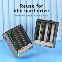 FIDECO – Station d'accueil De disque dur SSD à Triple baie, Usb 3.0, Ide vers Sata, Clone Hdd, clonateur De disque dur