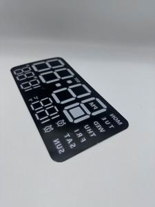 Panel de Control Frontal de Plástico, Policarbonato con Grabado CNC, Teclado con Superposición Gráfica, Membrana para Control de Maquinaria - Product Image 5