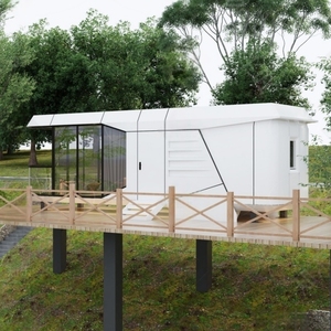 Fireproof Light Steel House Modular Concrete