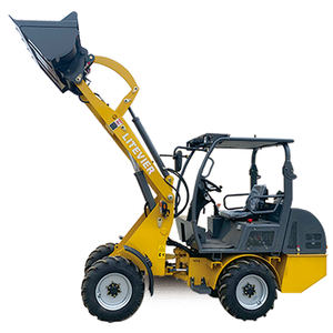 Front End Mini Elektrik Pertanian Kecil Murah Penjualan Ringkas Penjualan Penuh Pemuat Roda Cadangan - Product Image 5