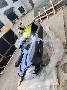 2024 ans Spark Trixx <span class=keywords><strong>2</strong></span> <span class=keywords><strong>ou</strong></span> plus 90 chevaux <span class=keywords><strong>bateau</strong></span> à <span class=keywords><strong>moteur</strong></span> d'eau bleu vapeur et jaune néon - Product Image 6
