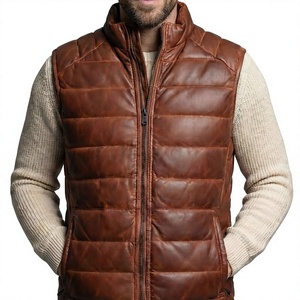 Gilet matelassé unisexe chaud et léger sans manches pour l'hiver, veste décontractée d'extérieur, fabricant de gilets chauffants - Product Image 1