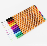 Stylos de dessin à pointe fine de 0,4 mm, 12 couleurs, best-sellers, pour dessin à la main, manga, journal
