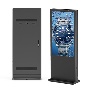 Afficheur numérique vertical extérieur LCD 43/49/55/65 pouces, Totem Android, affichage numérique autoportant, écran tactile, <span class=keywords><strong>kiosque</strong></span> - Product Image 5