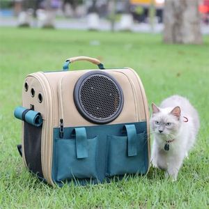 Free Sample Hot-selling Luxury Portable Space Capsule Cage Custom Large Pet Grid <b>Backpack</b> Carrier <b>Cat</b> <b>Backpack</b> Carrier For - Product Image 2
