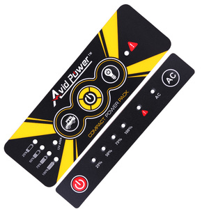 Tastiera a membrana industriale telecomando per elettrodomestici in metallo tastiere grafiche a bottone e comandi per pannelli di controllo - Product Image 6