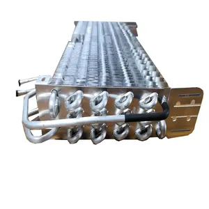 Instalación aerodinámica refrigerador condensador bobina evaporador alambre Tubo Tipo de condensador refrigerador tubo condensador