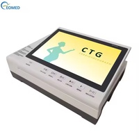 Monitor Fetal para Perros, para Mujeres Embarazadas y Cachorros, Pantalla de 10.2 Pulgadas, Sistema de Cardiotocógrafo Digital, Impresora Térmica de Alta Resolución FM30