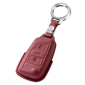 Housse/Sac pour <span class=keywords><strong>clé</strong></span> de voiture en cuir, antidérapant et résistant à l'usure, adapté aux modèles <span class=keywords><strong>Volkswagen</strong></span> Passat, <span class=keywords><strong>Polo</strong></span>, Bora, ID.6X, Sagitar, T-Roc, Tayron X - Product Image 1