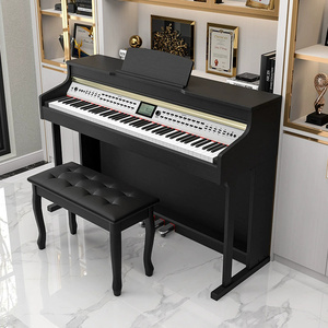 Piano numérique de haute qualité avec haut-parleurs intégrés, double clavier, voix multiples - Product Image 3