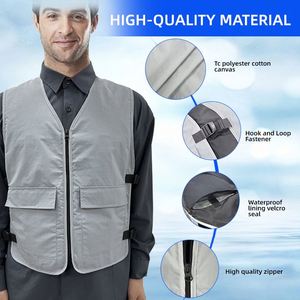 Practical Body <b>Cooling</b> Ice Vest Gel Ice Bag Work Vest, Ice Cold <b>Jacket</b> High Quality Custom logo Liquid <b>Cooling</b> Vest - Product Image 4