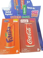 En stock, expédition rapide 3-7 jours, jouets squishy NeeDoh Coca-Cola Sprite de haute qualité, jouets anti-stress en plastique à remontée lente, jouets à presser